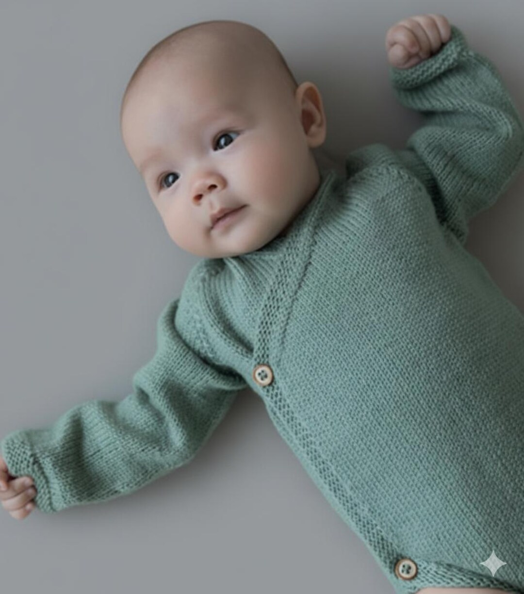 Baby Romper Knitting Pattern PDF | Newborn to 12 Months | Easy Baby ...