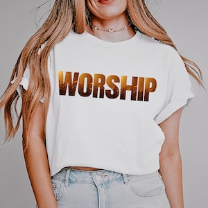 Worship Team T-Shirt Design Bundle: Christian SVG PNG Graphics (Digital Download)