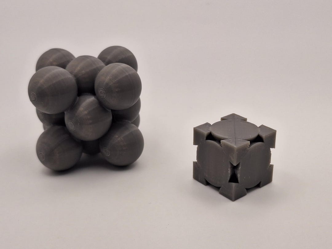 Face-centered Cubic Unit Cell Model Set| Chemistry Model ...