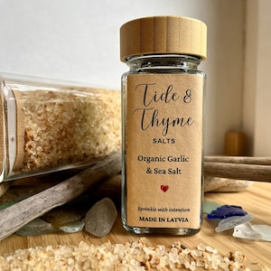 Organic Garlic & Sea Salt