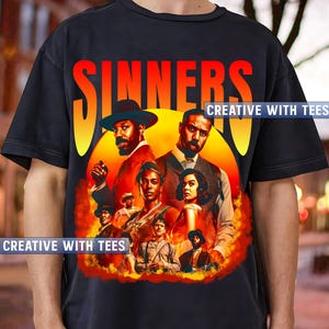 Sinner Aesthetic T-Shirt – Gothic Streetwear Tee, Dark Grunge Graphic Shirt for Men & Women