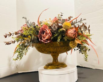 Faux Floral Centerpiece: Year-Round Home Decor
