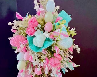 Summer,Easter swag, Lantern swag. Home decor.