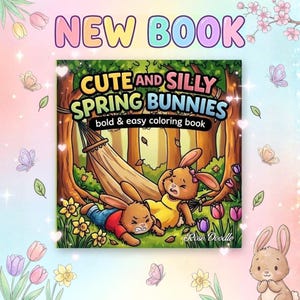 Conejitos de primavera adorables y graciosos