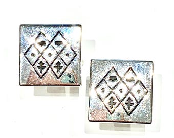 Rare Vintage Cufflinks, Swank Cufflinks, Crown Cufflinks, Royal Cufflinks, Retro Cufflinks, 1960s Cufflinks, Designer Cufflinks,