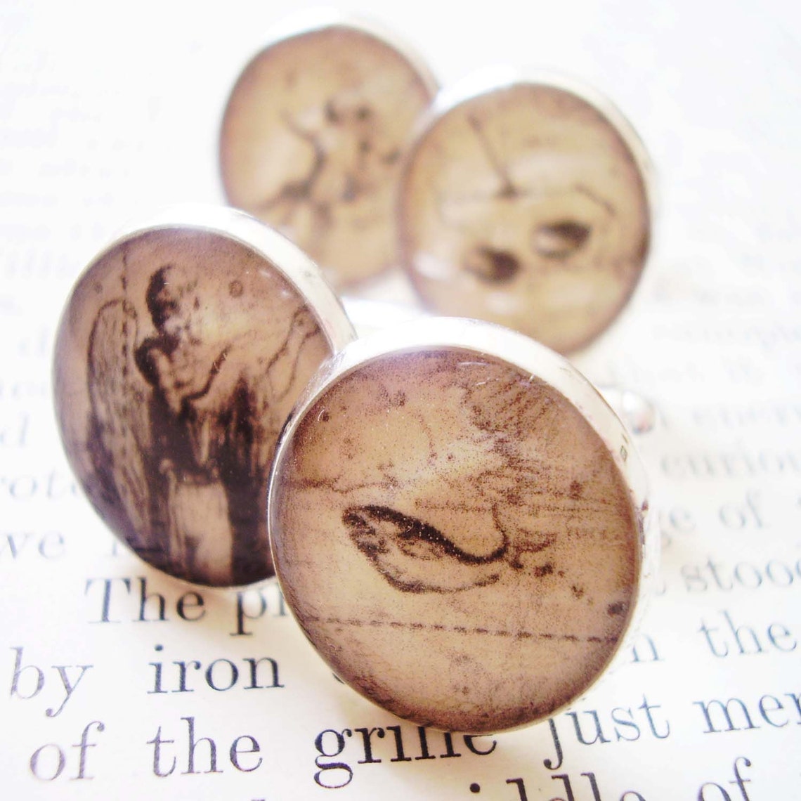 Zodiac Cufflinks Astrology Cufflinks Signs of the Zodiac Etsy