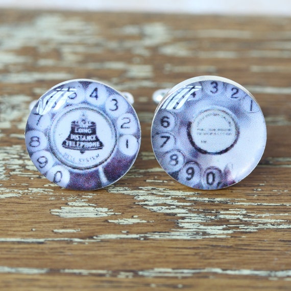 Boutons De Manchettes Art Déco Années 1930 - Laiton - Neuf Avec Petits Défauts