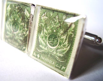 Green Cufflinks, Emerald Green Cufflinks, Sage green cufflinks, Sea Green Cufflinks, Jade cufflinks, Olive Green Cufflinks, Silver cufflinks