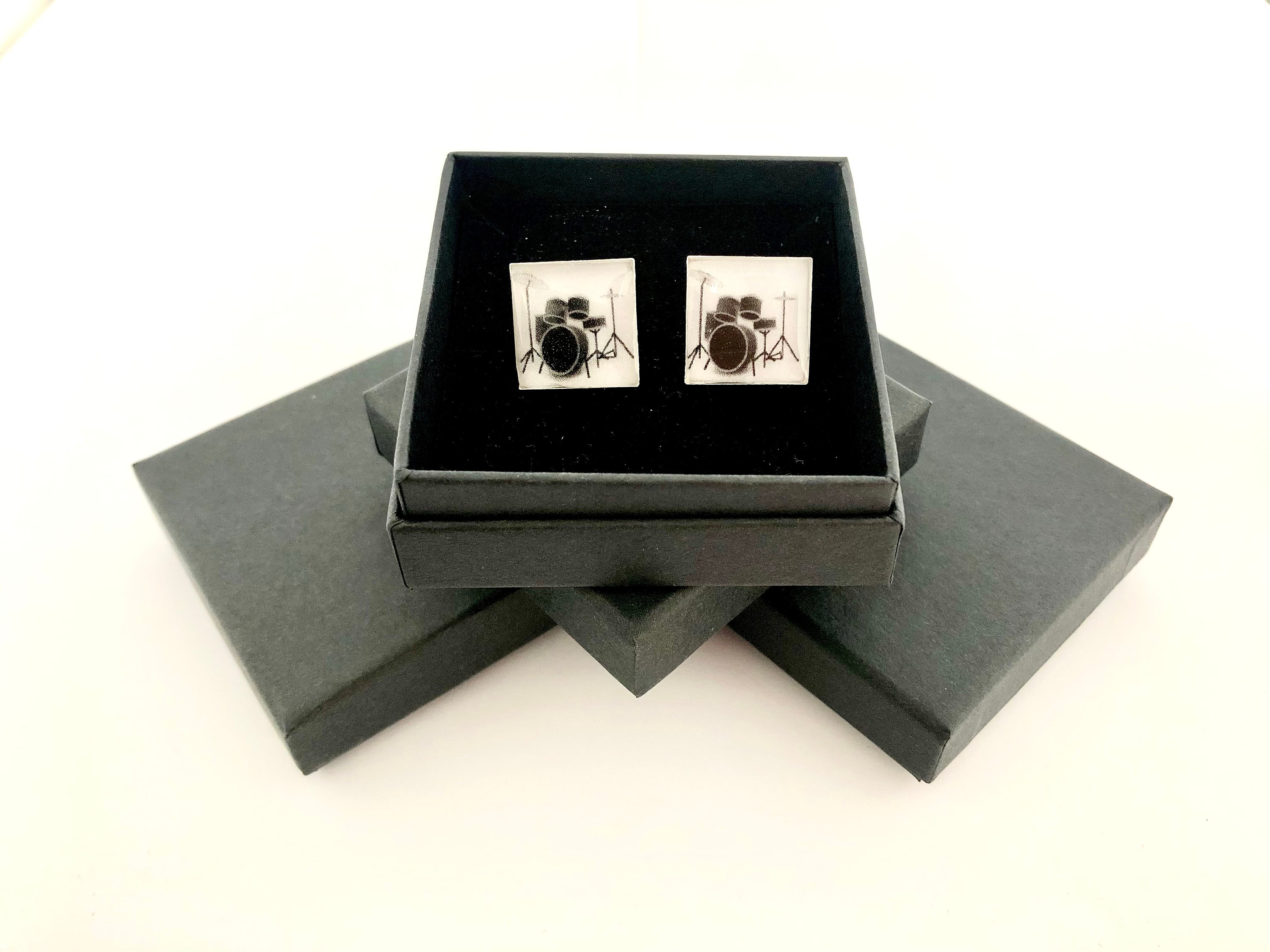 Fathers Gifts, Drum Cufflinks, Drum Kit Cufflinks, Drummers Cufflinks ...