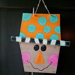 Scarecrow Door Hanger