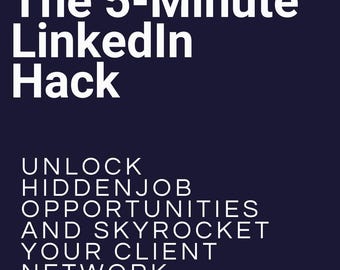 Linkedin Hacks in 5 Minutes, Linkedin Algorithm, Linkedin Secrets, Linkedin Views, LinkedIn for Freelance Growth & Client Acquisition