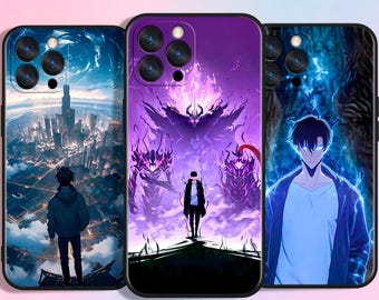 アニメダークダンジョンバトルワールド保護電話ケース〜iPhoneとSamsungに適合〜カスタムモデル利用可能