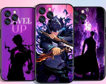 Skyddande telefonskal till Anime Necromancer Army Awakening ~ Passar iPhone och Samsung ~ Anpassade modeller tillgängliga
