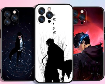 Anime Shadow Monarch Power Growth Skyddande Telefonskal ~ Passar iPhone och Samsung ~ Anpassade modeller tillgängliga