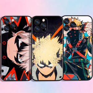 Japanese anime Quirk Unleashed Hero Rage Protective Phone Case ~ Fits iPhone and Samsung ~ Custom Models Available