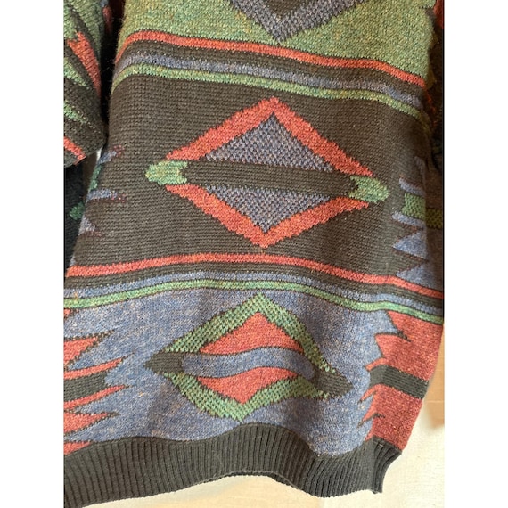 Croft & Barrow Mens Sweater XL Colorful Patterned… - image 2