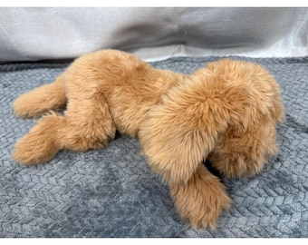 ガンド マッツィー Jr タン パピー ドッグ ぬいぐるみ フロッピー 13142 シャギー ゴールデン