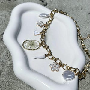 Bianca Charm Necklace - Charm Jewelry - Handmade - Original Gift - Pendant Necklace