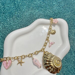 Aria Charm Necklace - Charm Jewelry - Handmade - Original Gift - Pendant Necklace