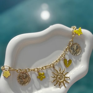 Soléa Charm Necklace - Charm Jewelry - Handmade - Original Gift - Pendant Necklace