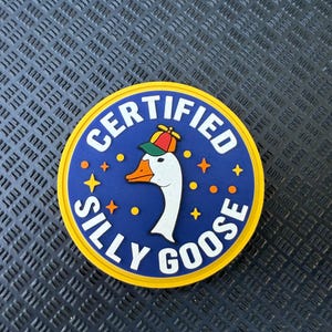 SILLY GOOSE PVC patch