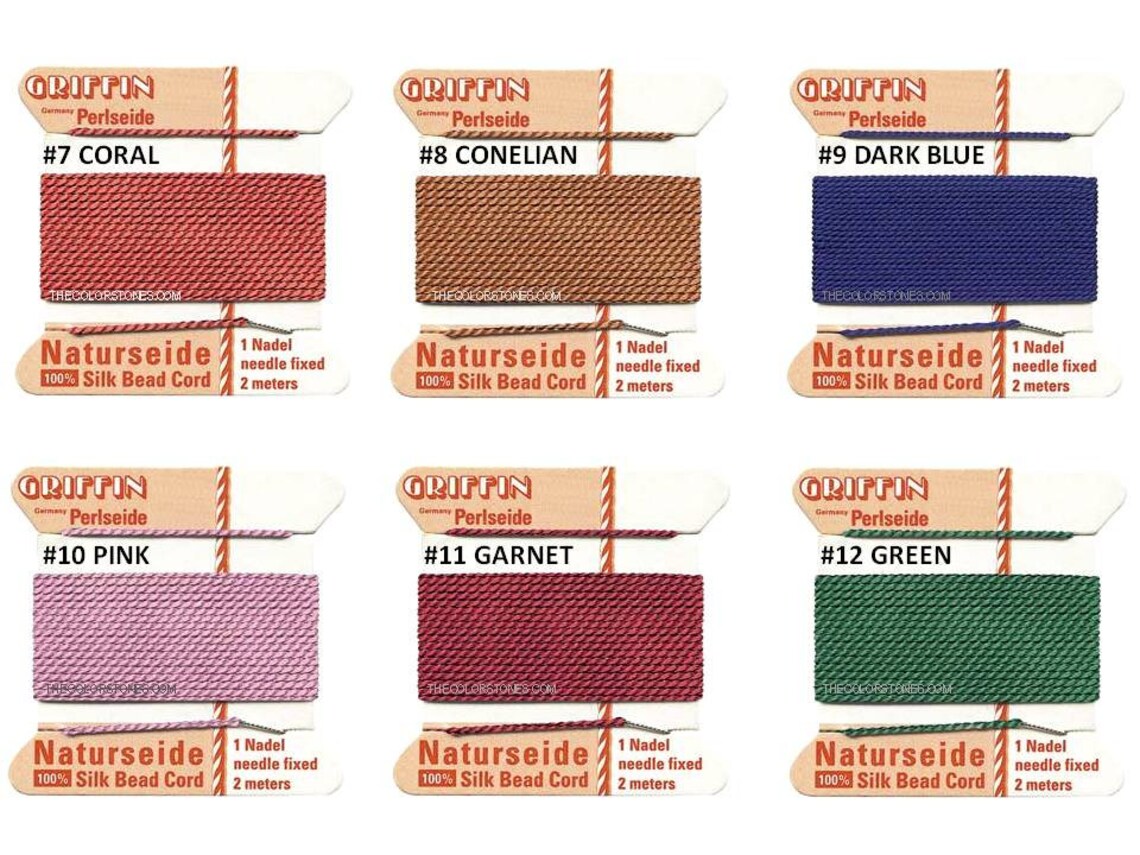 2 Pkg of Griffin Silk Cord total 4 Meters 157.48 Inch With Etsy UK