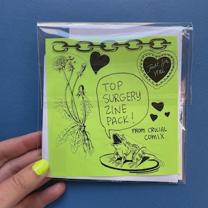 Top des soins chirurgicaux Zines Pack