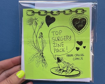 Top Surgery Care Zines Pack