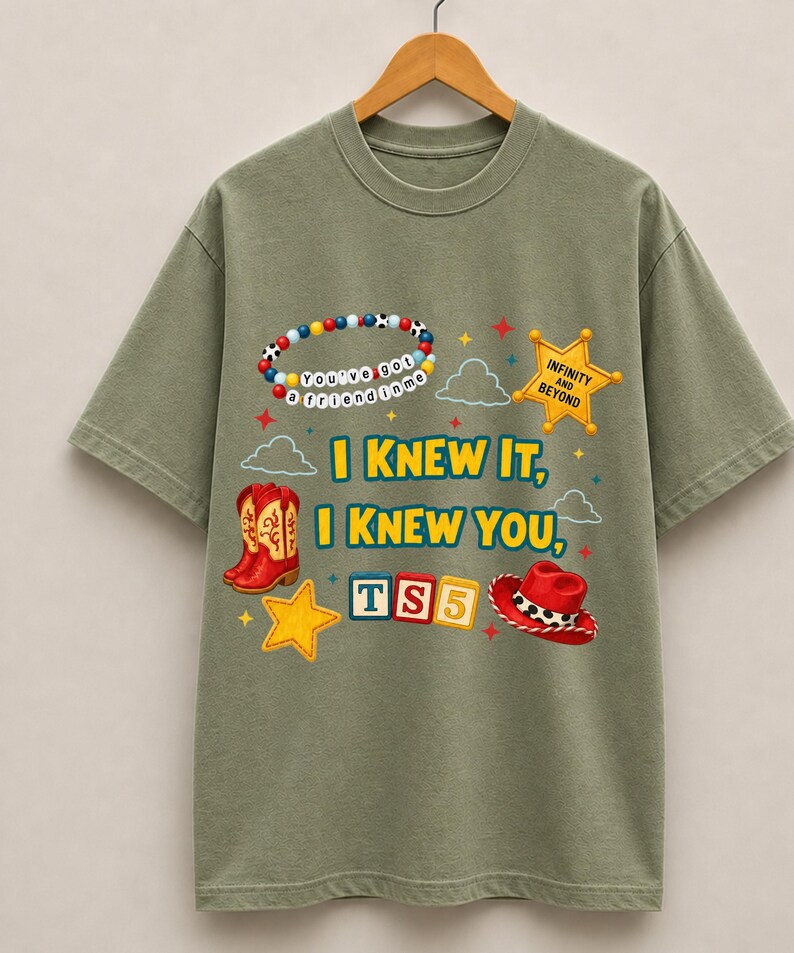 Ich wusste es Ich wusste du PNG TS und Toy Story 5 Freundschafts-Armband, Woody Buzz Lightjahre Disneyland Toy Story Familie passender digitaler Download Bild 7