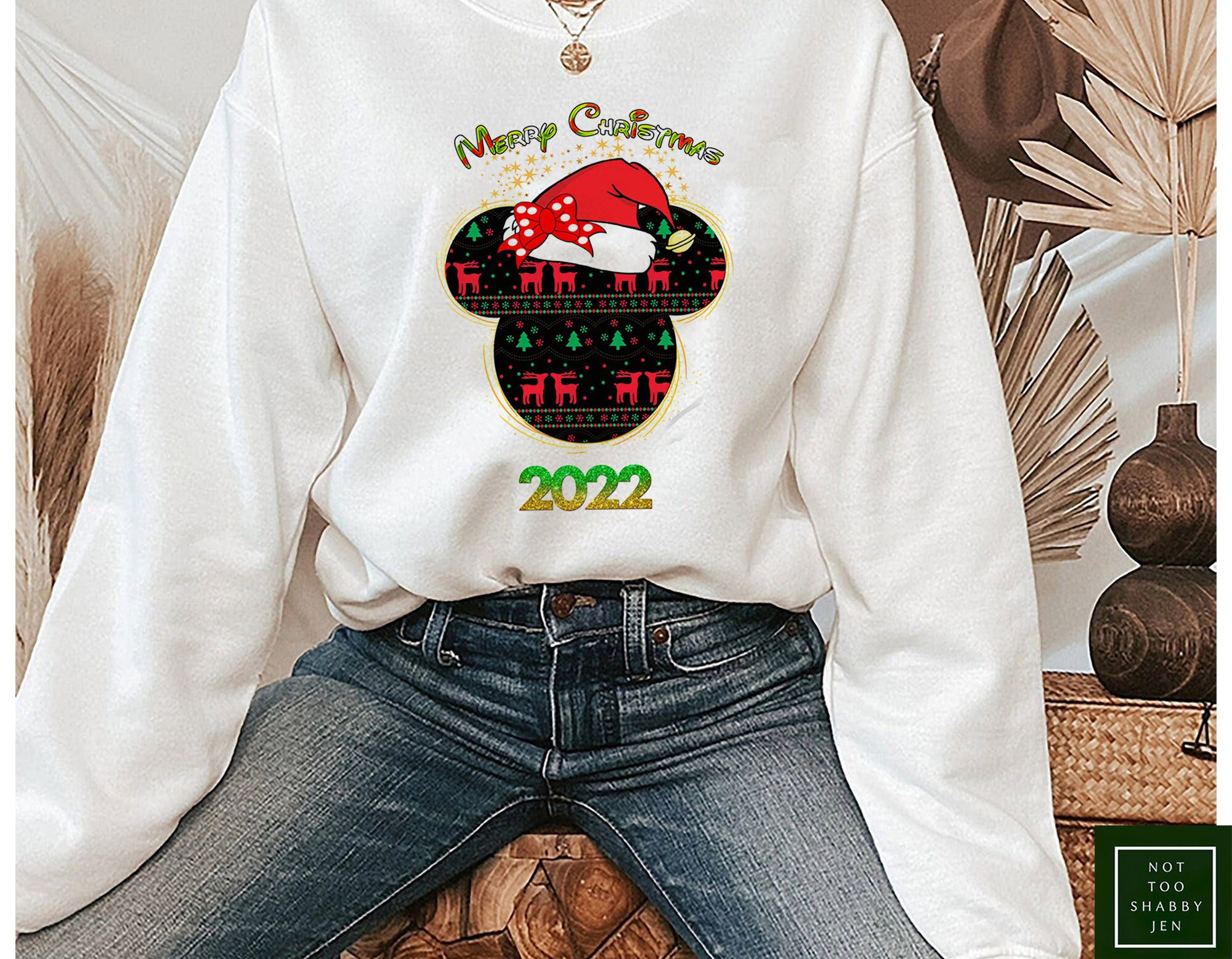 Discover DisneyWorld Christmas Family Sweatshirt