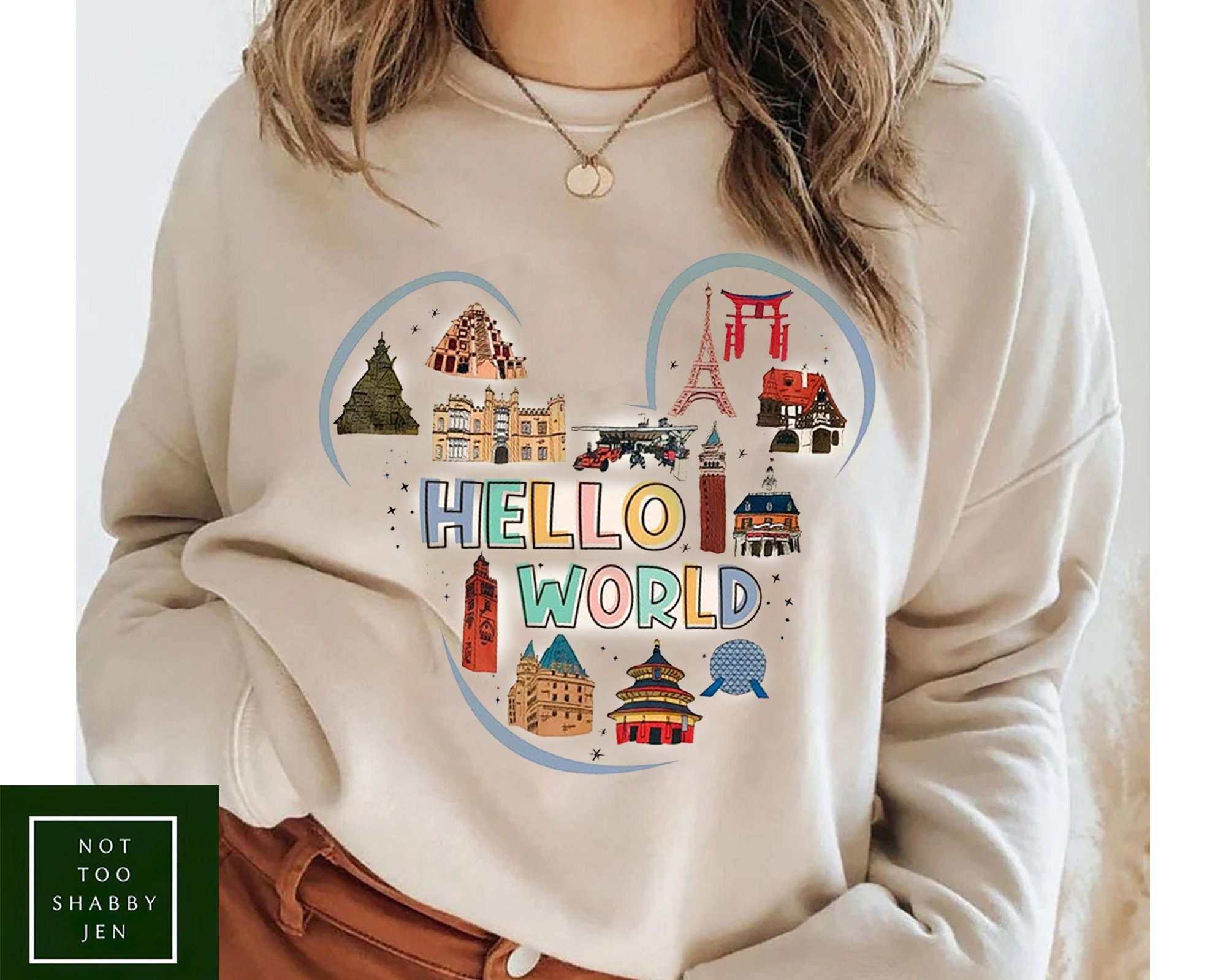 Discover Epcot World Showcase Sweatshirt