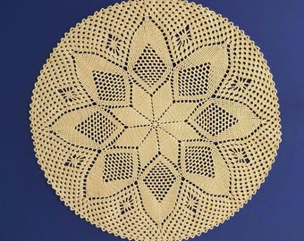 Diamonds are Forever doily - 16.5 inches