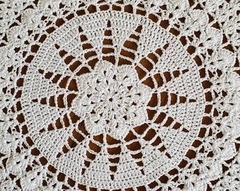 Festive Holiday Christmas Tree Doily