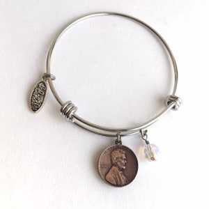 Pennies From Heaven Bangle Bracelet image 3