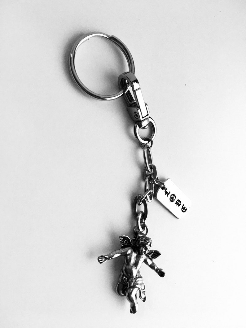 Angel of Love, Cherub Key Ring image 2