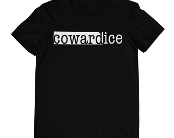 Anti-ICE Cowardice T Shirt