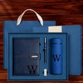 Personalized Notebook Set With Cup & Pen, End Of Year Thank You Gift, Staff Christmas gift product logo