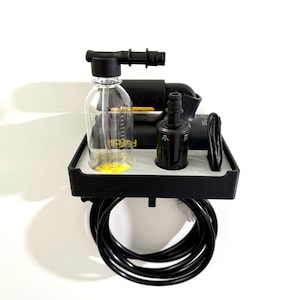 3D Printed Wall Mount Organizer for Fanttik Flip Cordless Electric Sprayer – Portable Storage Holder Station