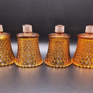 Amber Diamond Point Fairy Lamp - Etsy