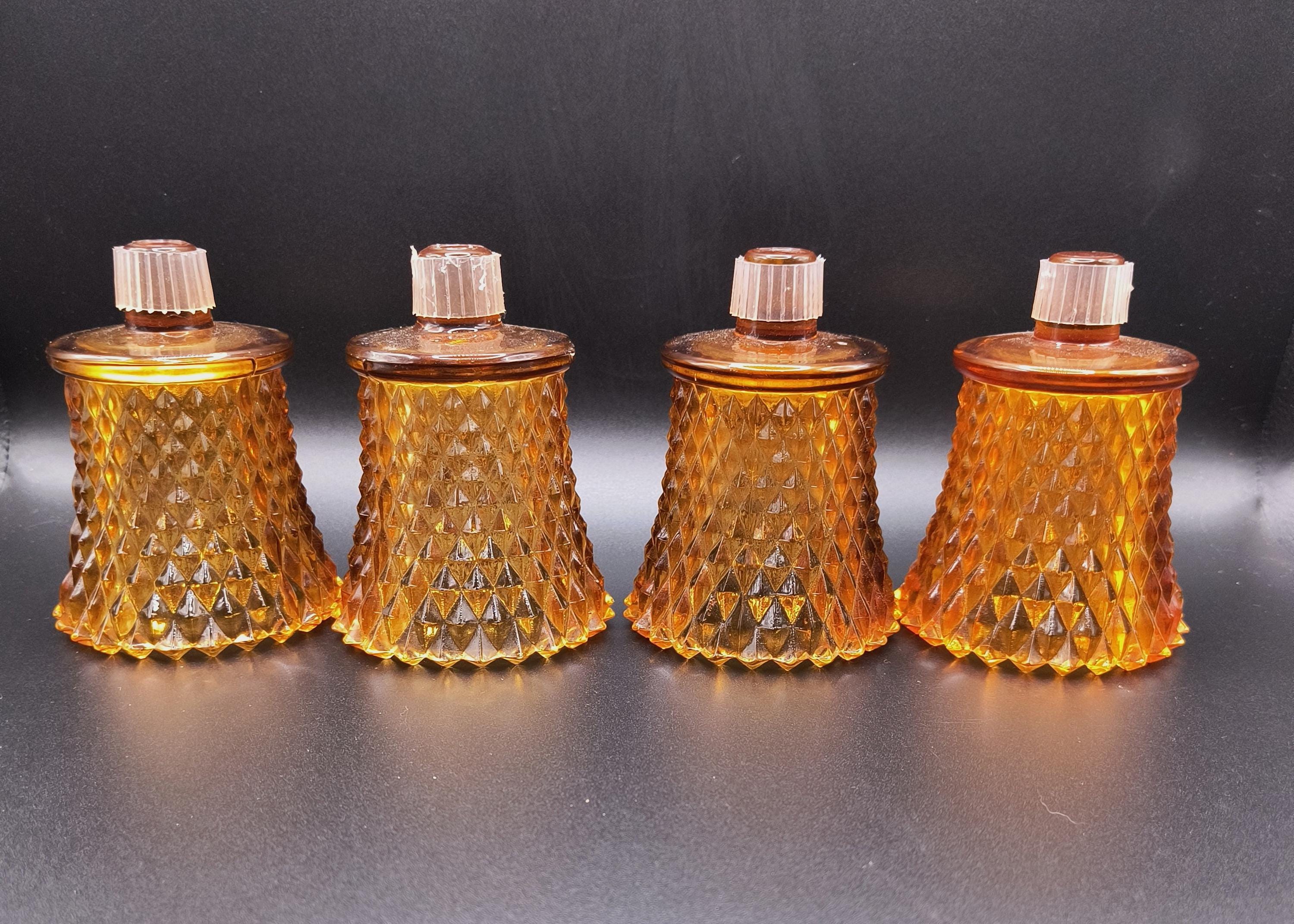Diamond Point Amber Fairy Lamp - Etsy