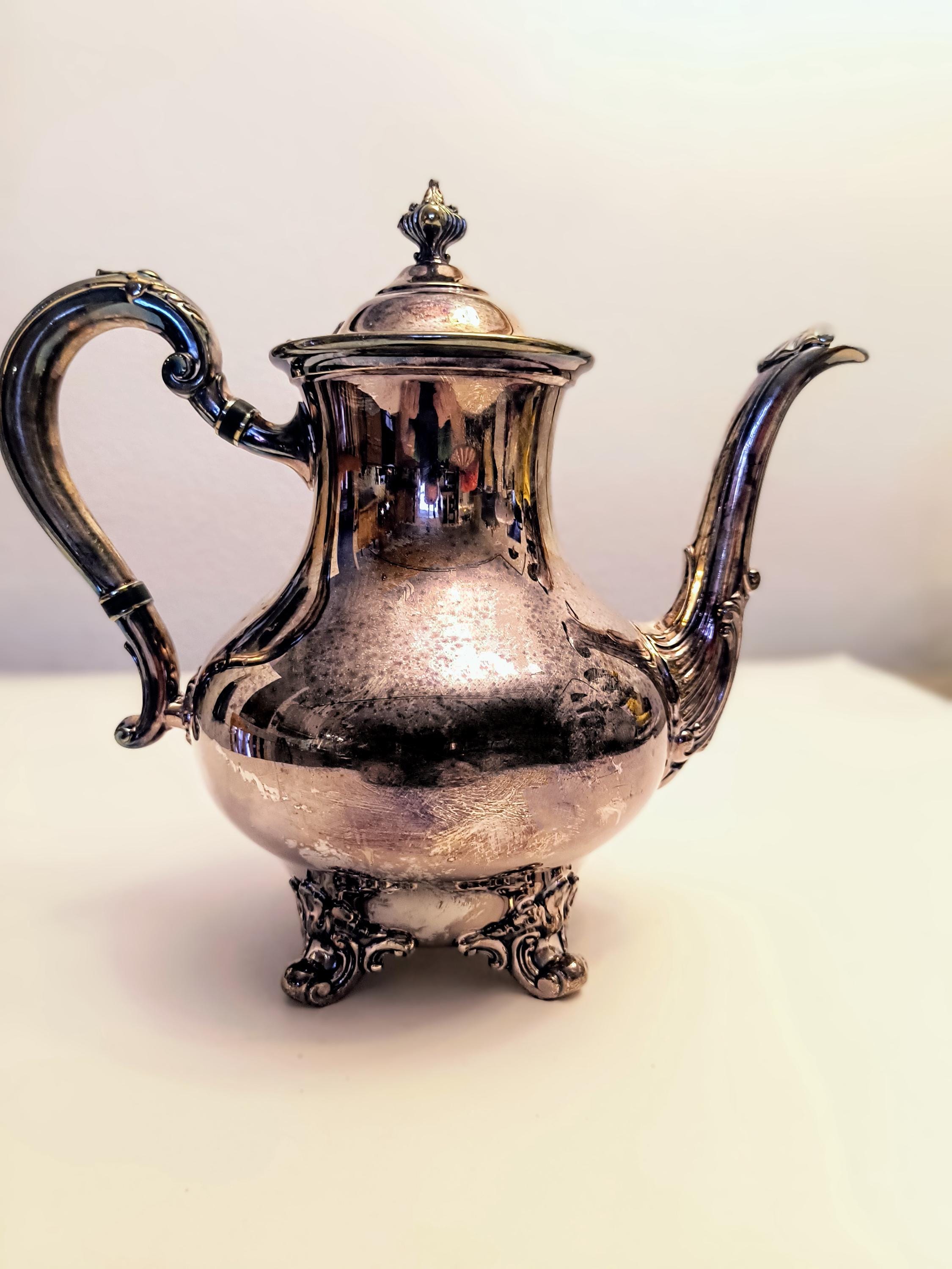 Reed Barton Tea Pot - Etsy