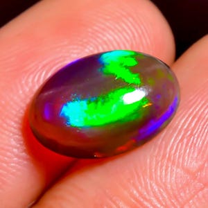 Patchwork spielen Feueropal, schwarz Welo Opal Schmuck Cabs; 2.20 Ct. 8x11,8x4,7