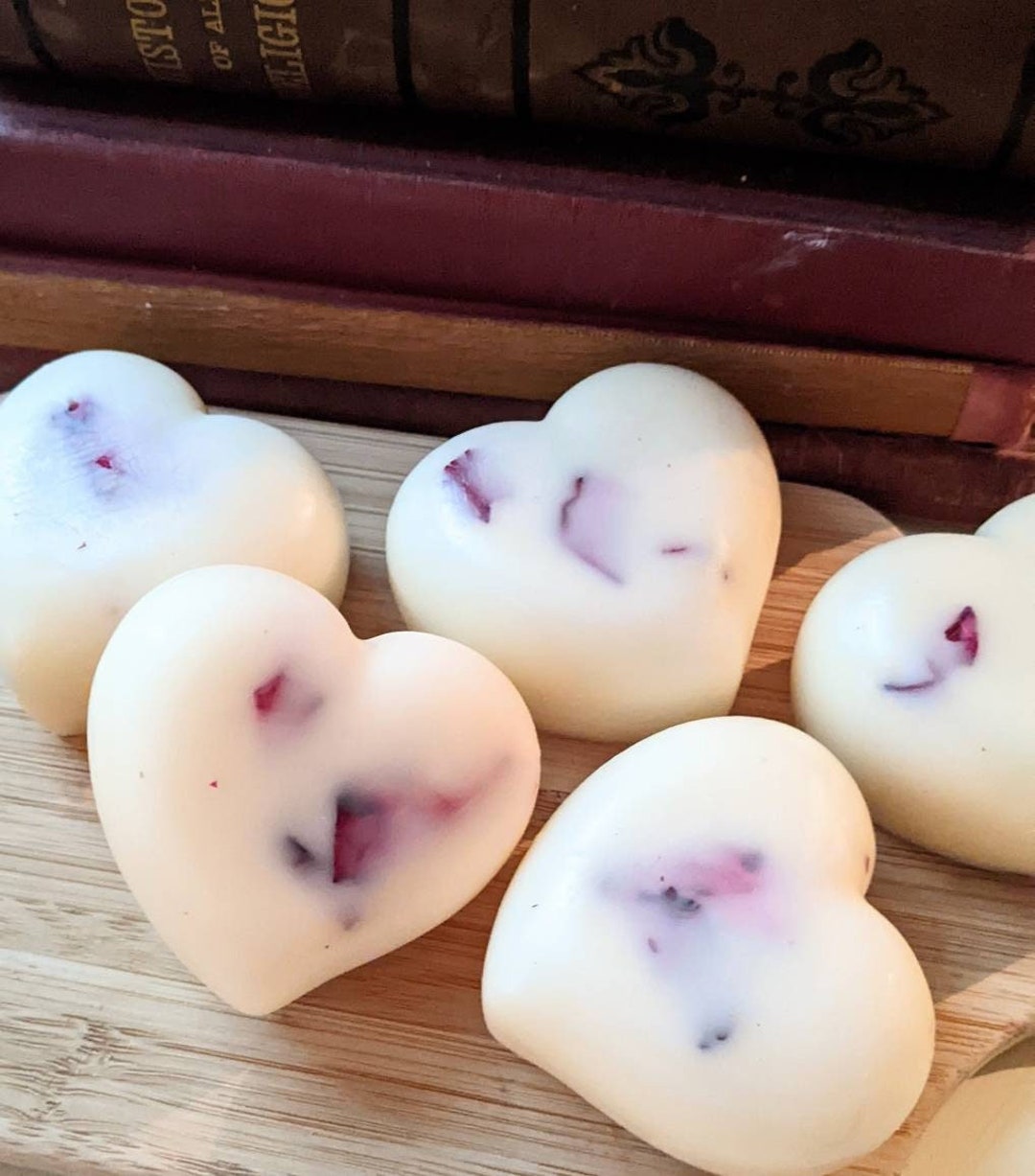 White Tea and Rose Lotion Bar With Kokum Butter and Rose Etsy