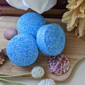 Salt and Silk Shampoo Bar – Sea Kelp, Cocoa Butter, Silk Amino Acids – Ocean Scented Shampoo for Normal to Dry Hair - Zero Waste - Vegan