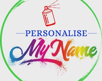 Personalice solo el nombre en el producto