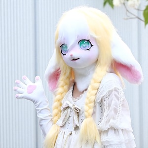 Fursuit Head, Fursuit Paw, Fursuit Tail, Cosplay and Furry Costume Gift
