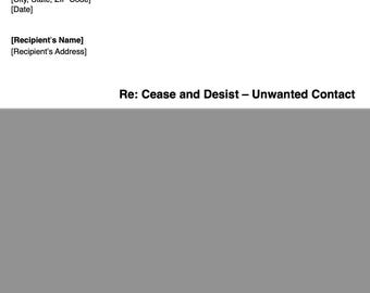 DIY Legal Kit Bundle | Cease & Desist, Debt Harassment, FOIA, TCPA, Small Claims | Editable Templates