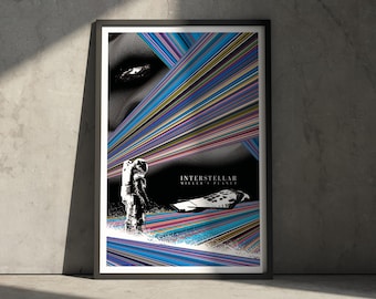 Interstellar Poster (Miller's Planet Theme)