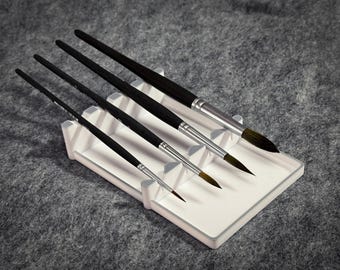 Point Down Brush Rest