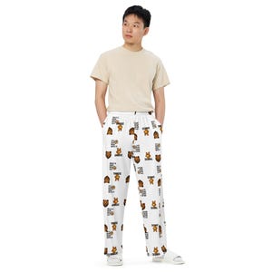 Bear Pride Jogger: Unisex Relaxed Fit Wide-Leg Pants